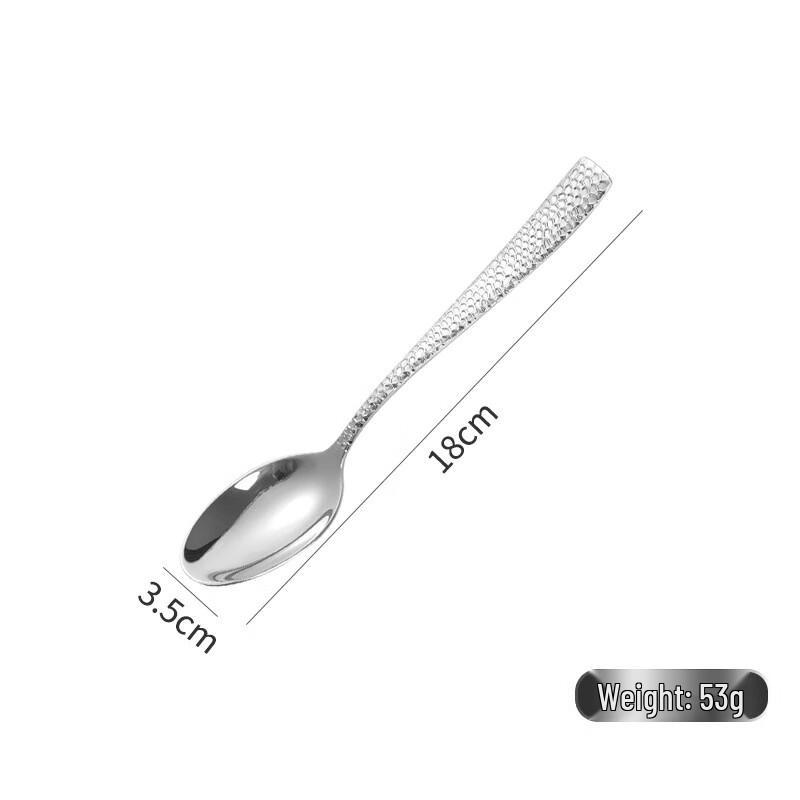 ZISIZ Gehämmertes 304 Edelstahl Geschirr