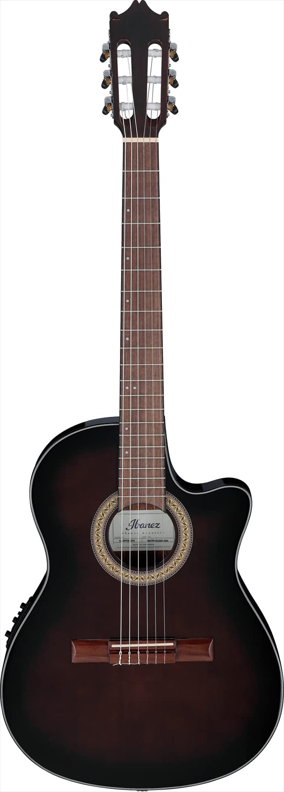 

Гітара Ibanez тонкий корпус Elegat з товщиною корпусу приблизно 70 мм [Dark Violin Sunburst] GA30TCE-DVS