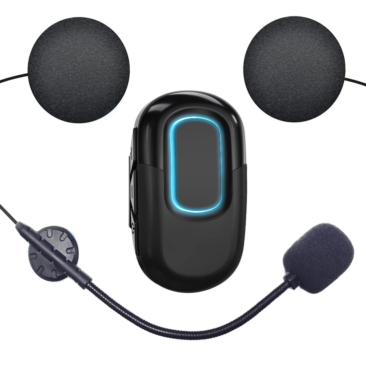 

NikoMaku Bike Intercom [Separate Thin] Bluetooth Helmet Earphone Headset Microphone C35 Bluetooth 4.1 Hi-Fi Sound Quality Technical Compliance Ce
