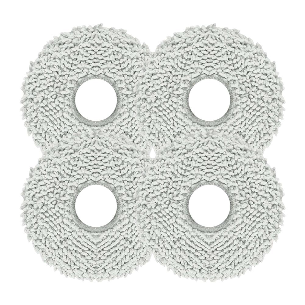 Easy Install Mop Pads For Vacuum Mop Pads Microfiber Cloths As Shown Washable Mop Pads Machine Washable Reusable Design