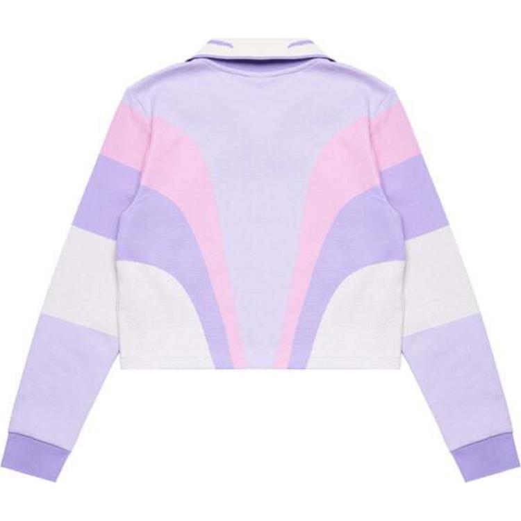 Puma Kid Super Collaboration FW24 Brand Logo Loose Long Sleeve Zip Collar Jacket Women jackets Purple 626705-70