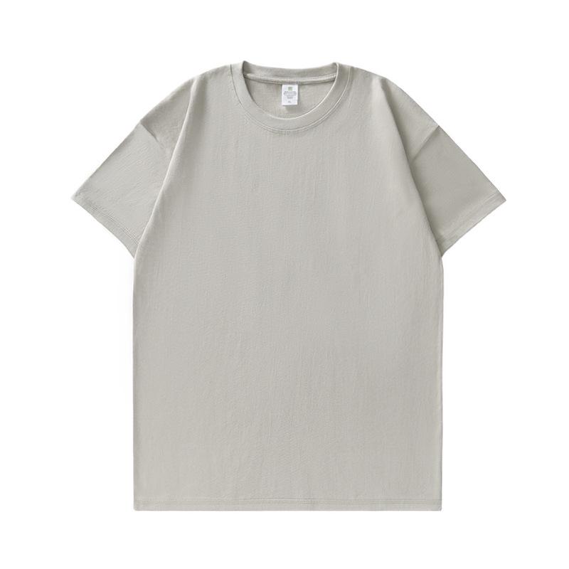 Versatile Youthful Short-Sleeve Pure Cotton T-Shirt - Summer Collection in Black, White, Beige, Pink