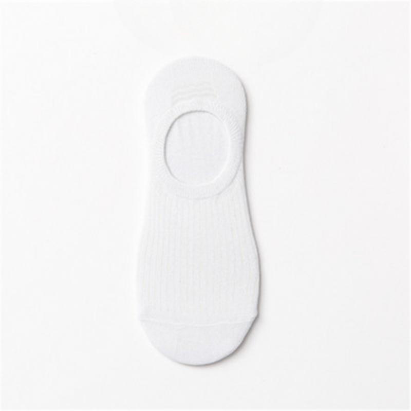 Women's Spring and Summer New Stripe Silicone Non Slip Invisible Cotton Shallow Mouth Boat Socks