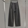 Women's High-Waist Drawstring Fleece-Lined Casual Pants