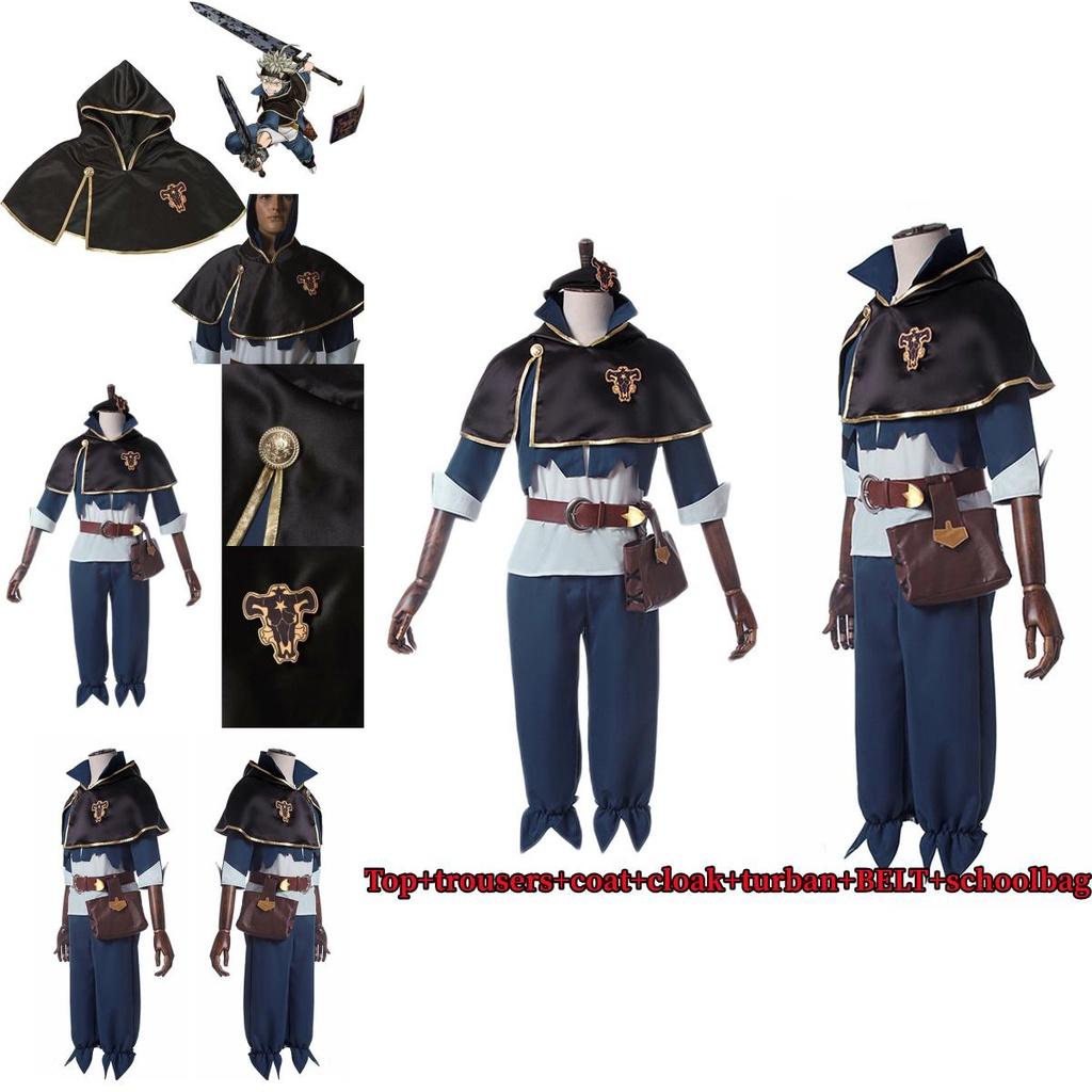 Black Clover Asta Cosplay Costume For Halloween Party