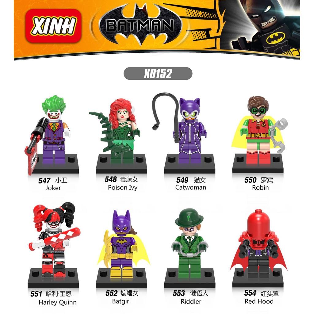 Mini Figure di Batman Carina Per Costruire e Giocare Divertendo con i Bambini