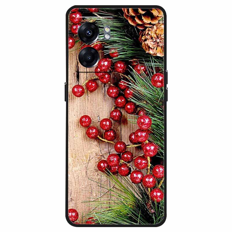 For OPPO Realme C33 Case C30s Christmas Silicone Soft TPU Cover Cases for Realme 9 Pro Plus Coque Realme8 5G New Year Gift Funda