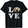 I Love My Yellow Lab T-Shirt _ Labrador Retriever Dog Tee T-Shirt