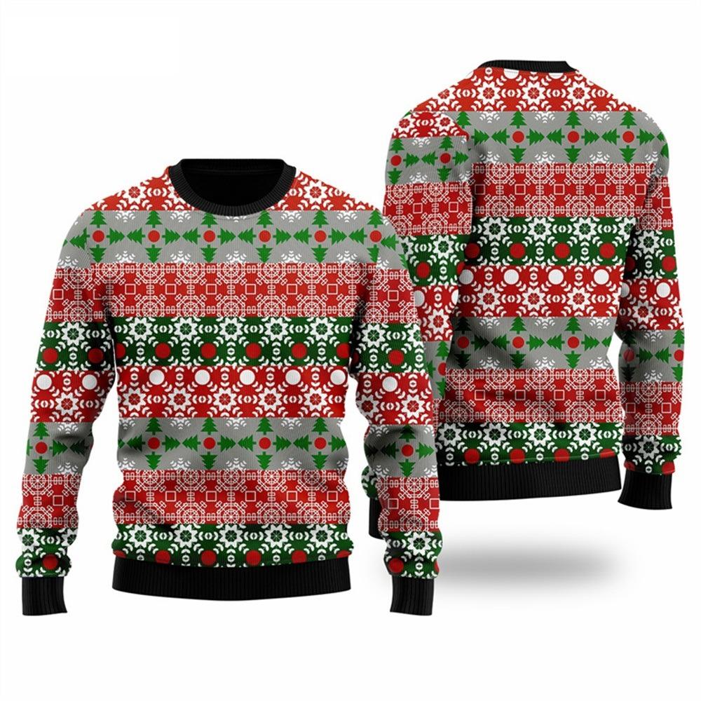 Christmas Fake Cardigan Pullover Man Pullover 3D PrintNew Year Party Sweatshirt Women Party Birthday Christmas Pullovers Kids Tops