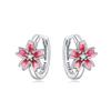 Earrings [Pure Silver Original Design] Sakura Earrings, Temperament and High-end Original First Release, Ins Style Love Confession ZJYES-YS-153