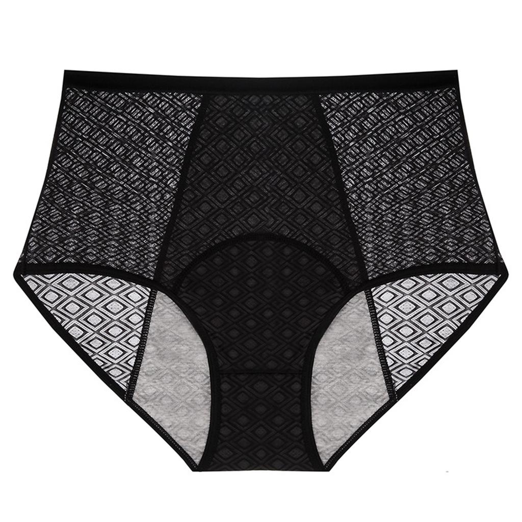 Women's High Waisted Breathable Physiological Underwear, Menstrual Hygiene Pants