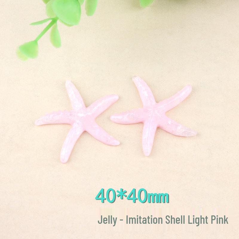 Starfish Resin Accessory Kit: Phone Case, Hair Clip, DIY Ocean Clog Patches