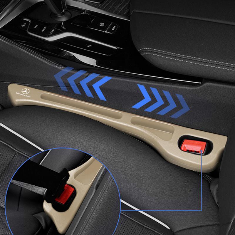 UOJOI1 2025 Hot Car Seat Gap Anti-leak Stopper Strip Gap Filler Organizer For Mercedes Benz AMG W203 W206 W220 W205 W211 W212 W201 W210