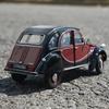 Welly 1/24 Citroen 2CV 6 Charleston Alloy Classic Vintage Car Model Diecast Metal Toy Classic Car Model Collection Gift