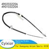 4902032206 4901032204 Brand New Parking Brake Cable For Ssangyong Actyon Sports +DISC 49020-32206 49010-32204