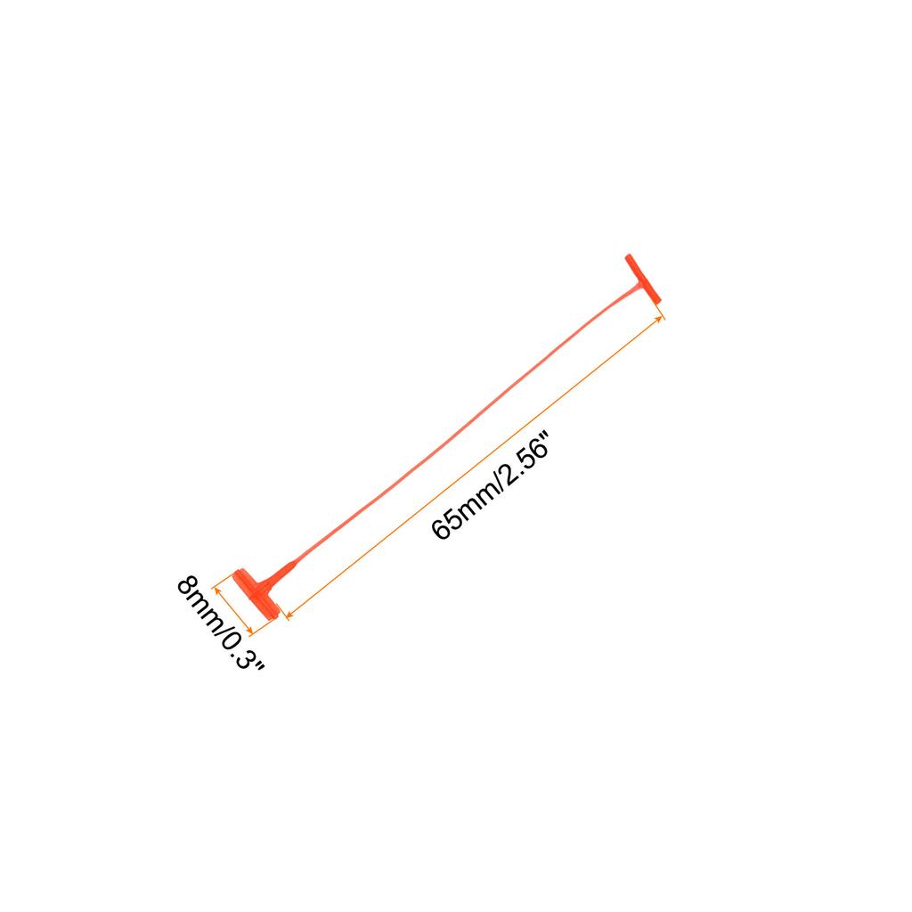 3000pcs Standard Tagging Gun Fasteners Plastic Tags Clothing Tag Red Tags Barbs Attachments for All Standard Price Tag Gun