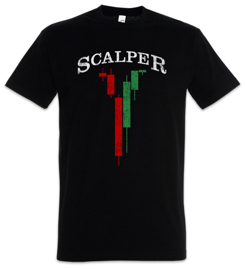 Scalper T-Shirt Bearish Bullish Trader Investor Fun Analyst Investment Banker S