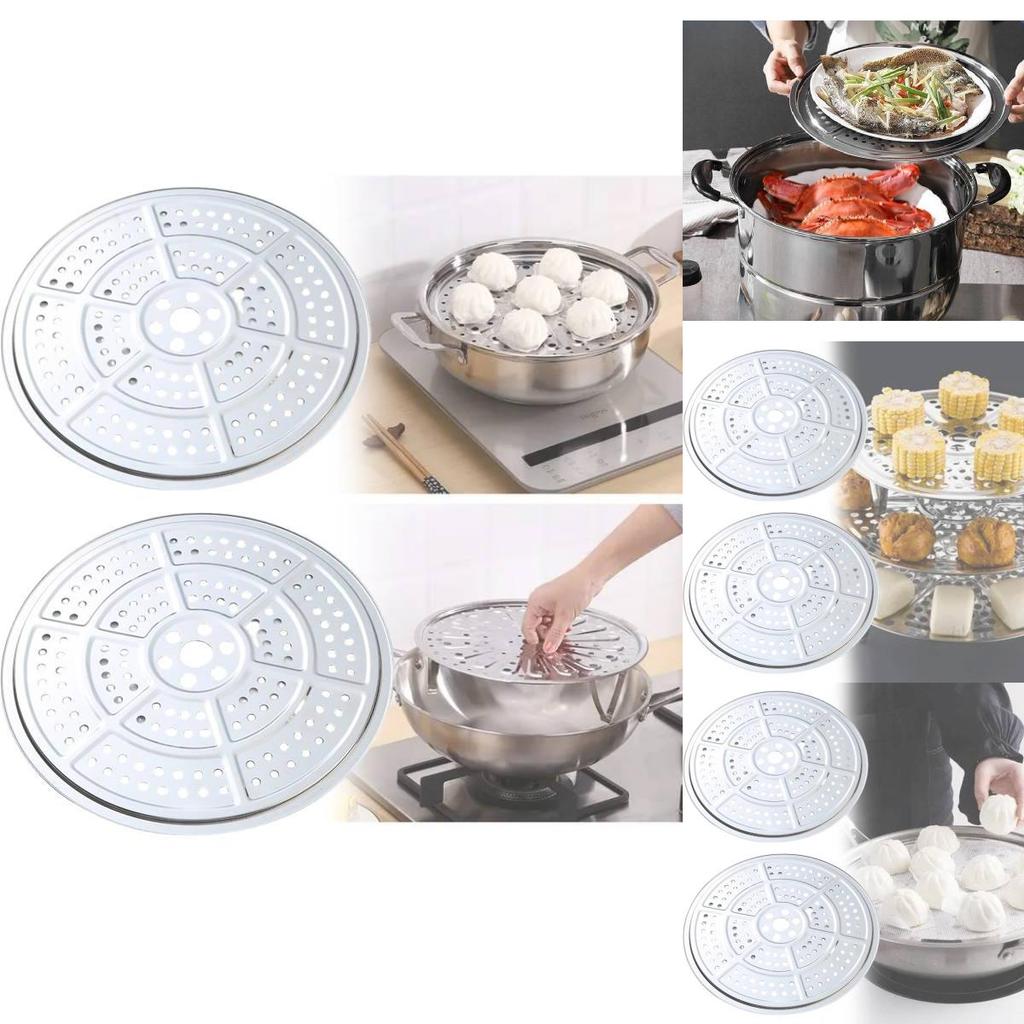 430 Stainless Steel Steamer Plate For Home Kitchen Perfect For Buns And Dumplings