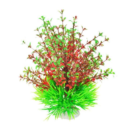 

Штучна водна рослина Прикраса для акваріума з міцною основою Реалістичний дизайн Екологічно чистий без запаху Імітація рослин Модель Орнаменти Орнамент для акваріума E