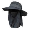 Sunscreen Hat Men'S Fishing Hat Summer Bucket Hat Outdoor Climbing Sun Hat Face Cover Uv Protection Sun Hat