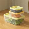 Portable Fruit Lunch Box Food Grade PP Snack Container with Sealed Lid Leak Proof Bento Storage for Kids School Office Travel Picnic