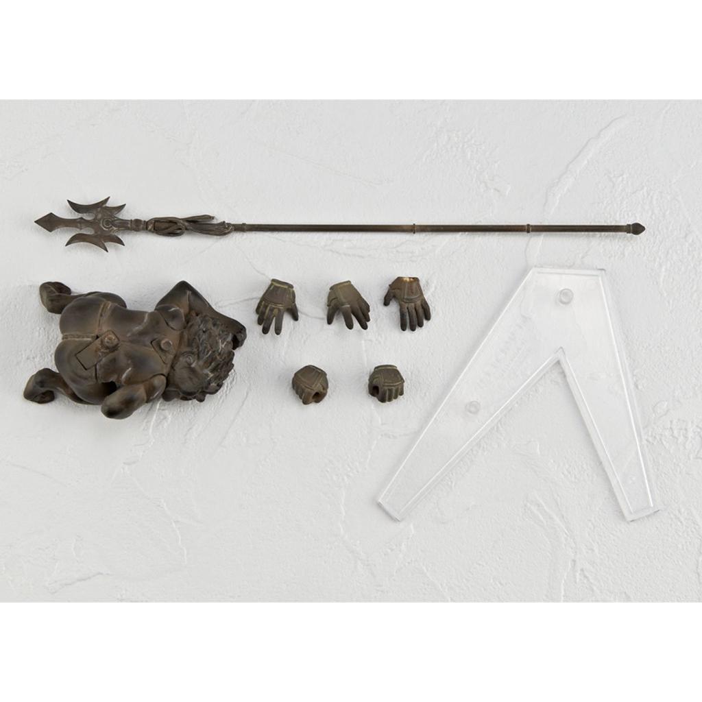 Revoltech Takeya 005EX Jikokuten Wooden Edition Painted Action Figure Non-Scale ABS&PVC