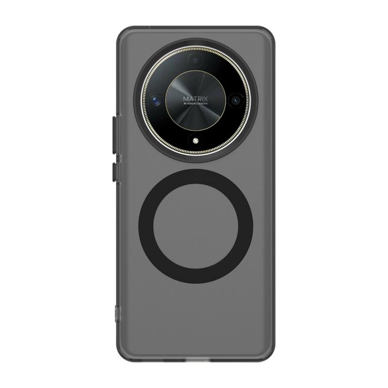 Pro Honor Magic 6 Lite Pouzdro Kryt Honor Magic 6 Lite Capa Zadní Průhledný Bezdrátové Nabíjení Kruhový Magnetický Matný Průhledný Fundas
