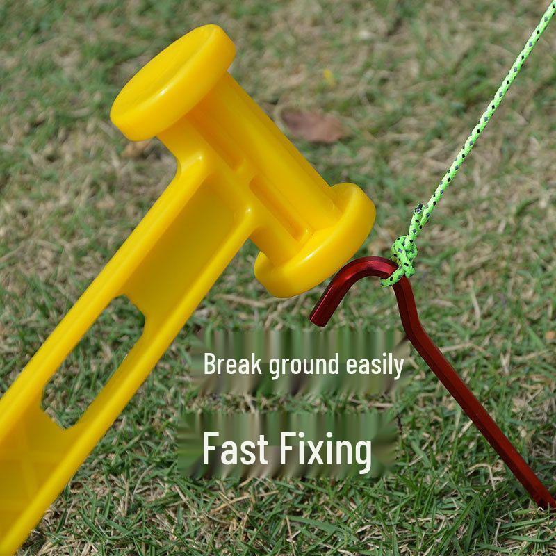 Ultra-light Outdoor Tent Mallet: Portable Ground Stake Hammer for Camping