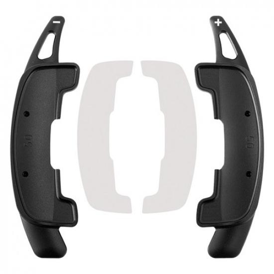Steering Wheel Paddle Shifter Extension For Range Rover Jaguar Aluminium Black`