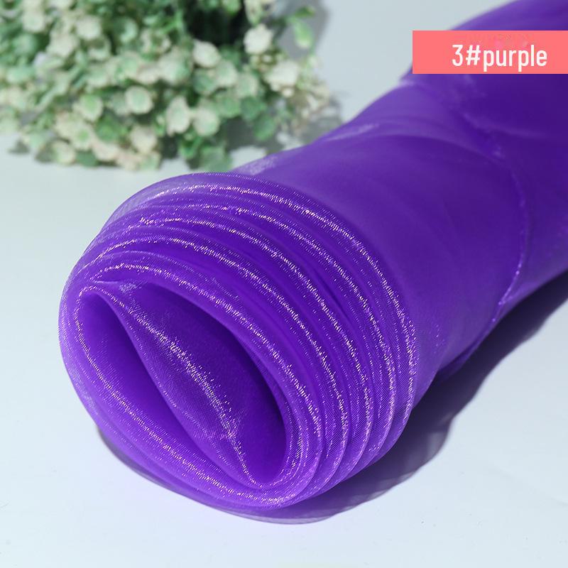 Verschlüsselter Glitzer-Organza Transparentstoff für Babykleider und Hochzeitsdekoration