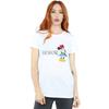 Disney Damen Minnie Maus Eau So Chic Baumwolle Boyfriend T-Shirt