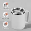 Insulated Insulation Cups Double-layer Vacuum Mug Stainless Steel Coffee Cup Mug  Traveling