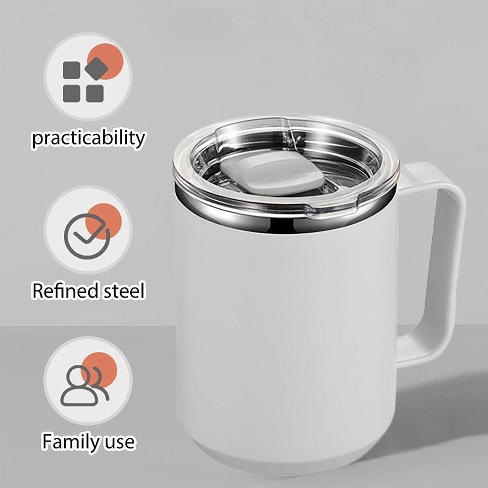Insulated Insulation Cups Double-layer Vacuum Mug Stainless Steel Coffee Cup Mug Traveling