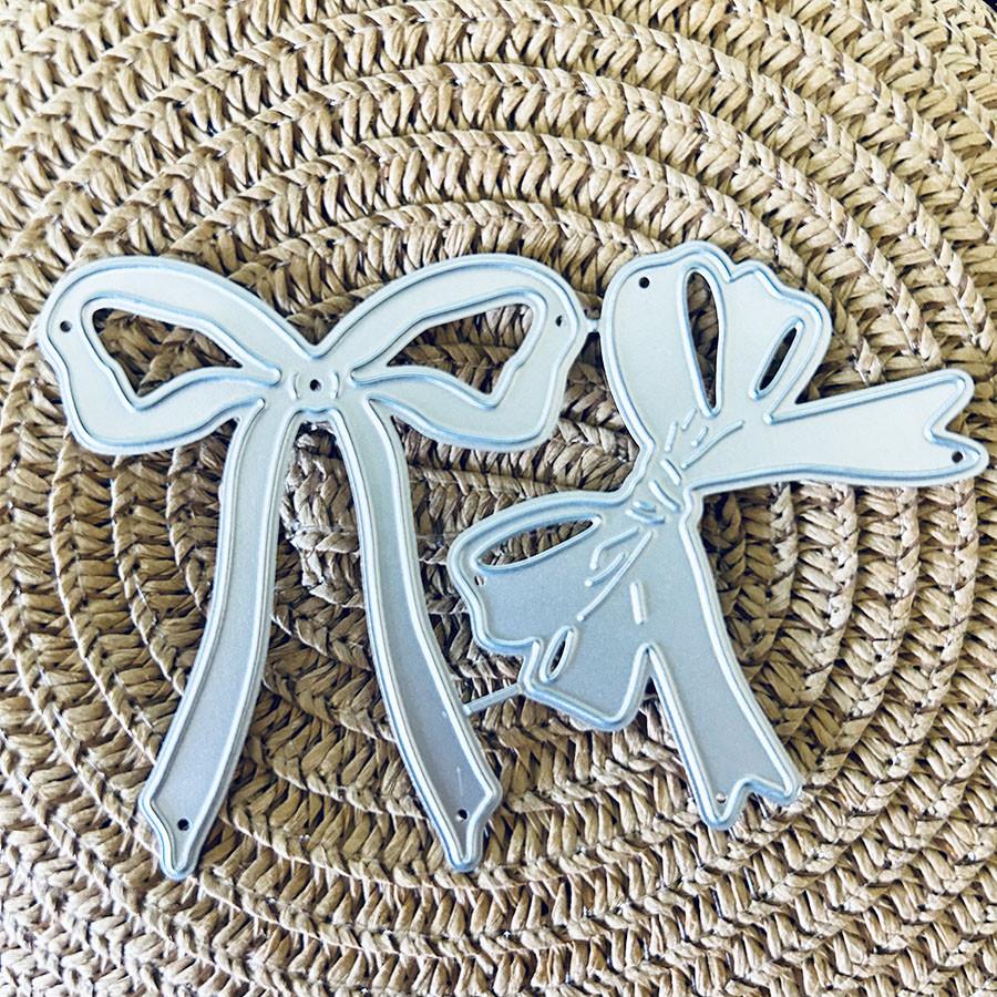 Cute Bowknots Metal Cutting Dies Stencil for DIY Scrapbooking Photo Album Embossing Paper Cards Crafts Diecuts