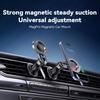 Magnetic Car Phone Holder 360 Rotatable Strong Hold Auto Air Vent Mobile Phone Mount For Vehicle RV SUV Driving Travel Road Trip
