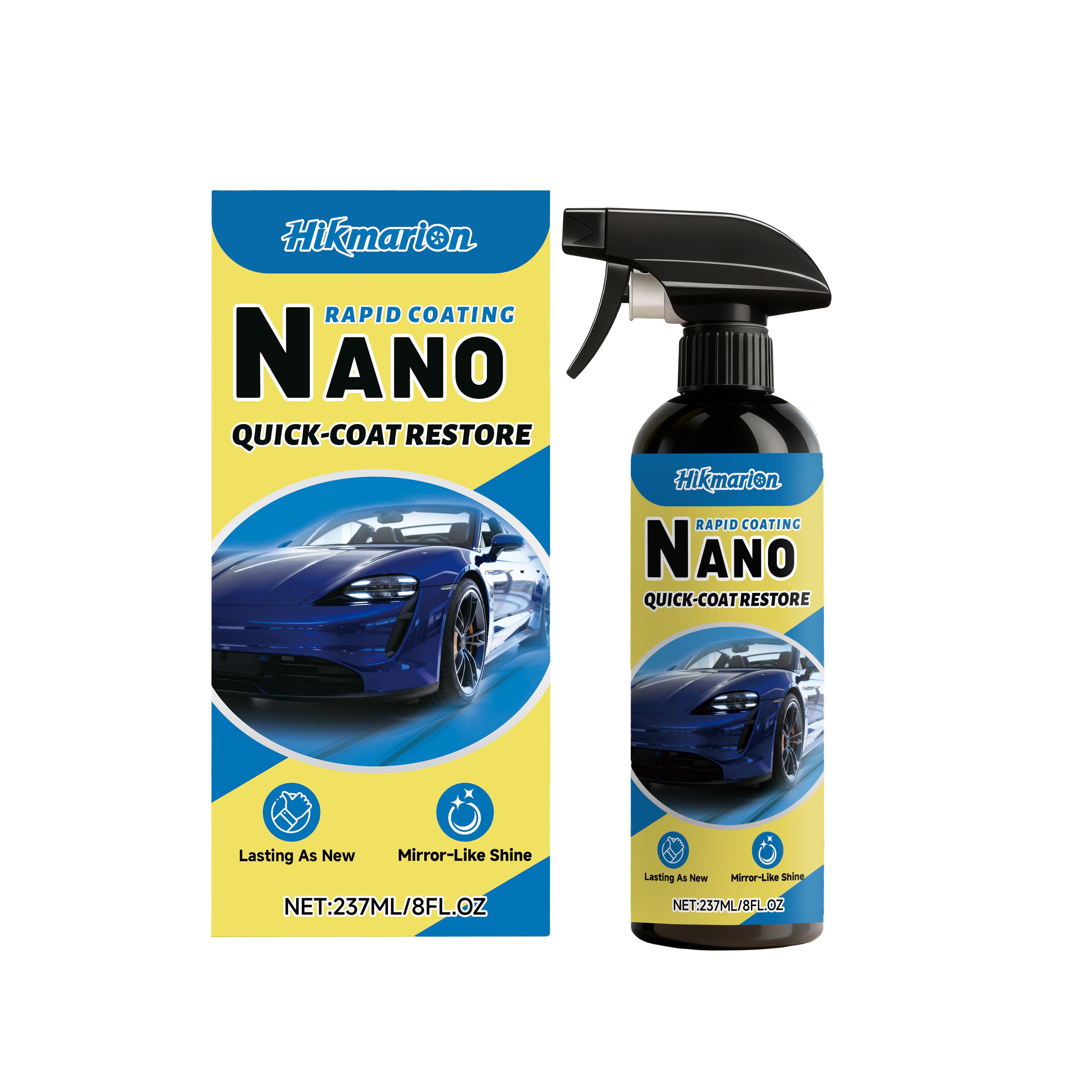 Hikmarion automotive Nano Coating Spray Paint Refurbishment Care Agent Special for polishing and brightening 237ml