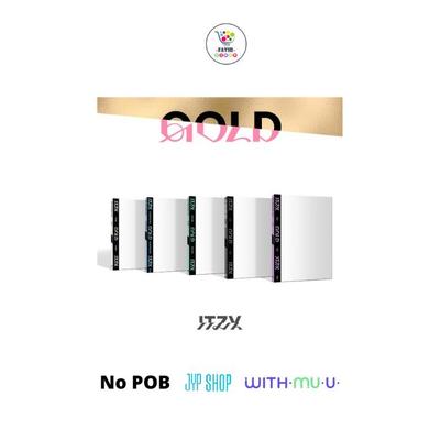 Select POB DIGIPACK Ver ITZY Mini Album GOLD
