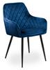 HAVANA VELVET Navy Blue Velvet Chair