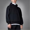 Adidas Originals Solid Color Logo Hoodie With Drawstring Men Hoodie Black HM5115