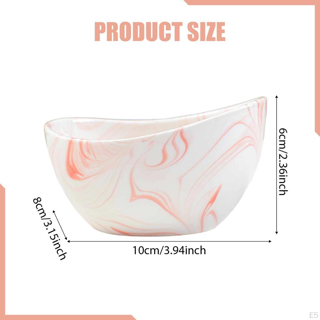 Keramická miska na loupání bylinek Kuchyňský nástroj Ergonomický separátor listů pro oddělení listů a stonků