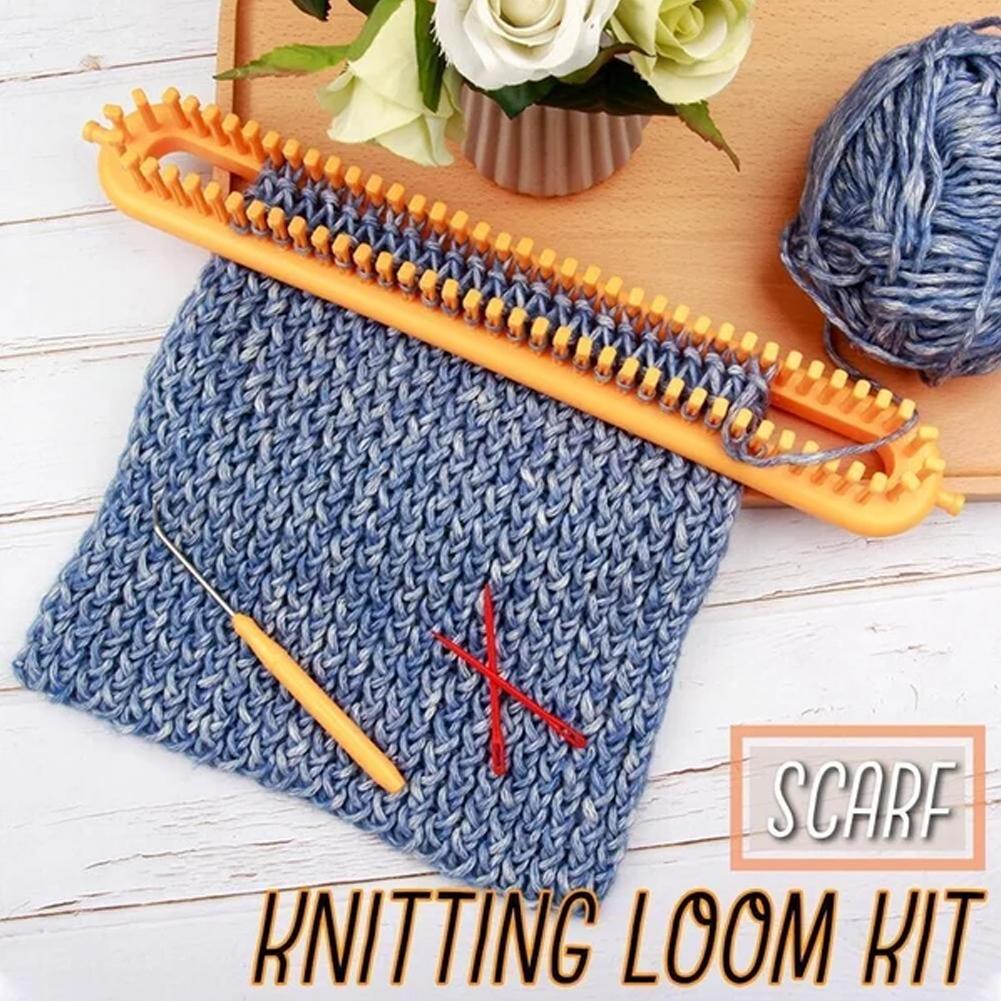 Rectangle Round Knitting Loom Weaving Scarf Sweater Hat Shawl Stitching Knitting Machine DIY Handmade Craft Braiding Tool