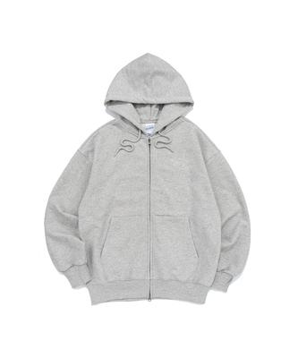 Becanvas Becanvas Overfit 2Way Hood Zip-Up (Melange)