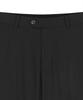 NOIRER Wool Flare Button Slacks (Charcoal)