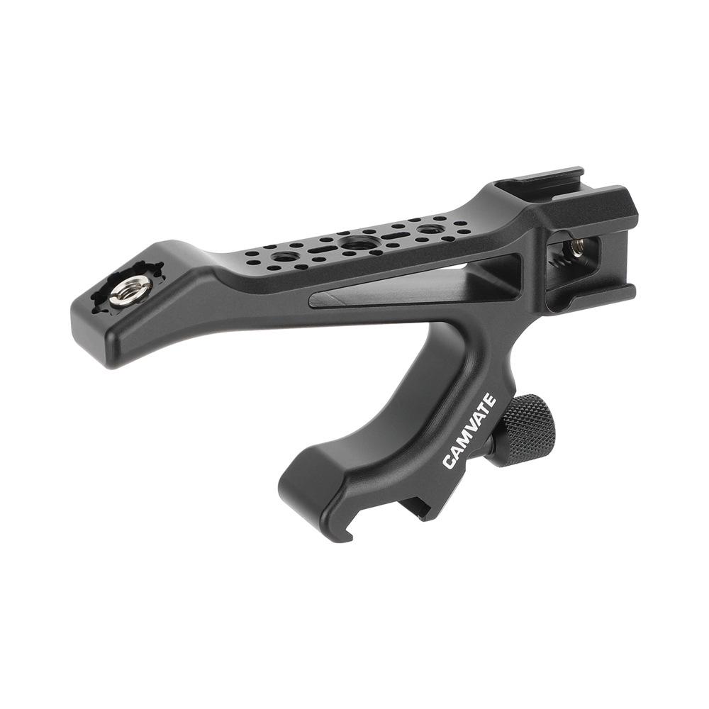 HDRIG NATO Handle with Hot Shoe & ARRI Holes for Cage 3807 C3807