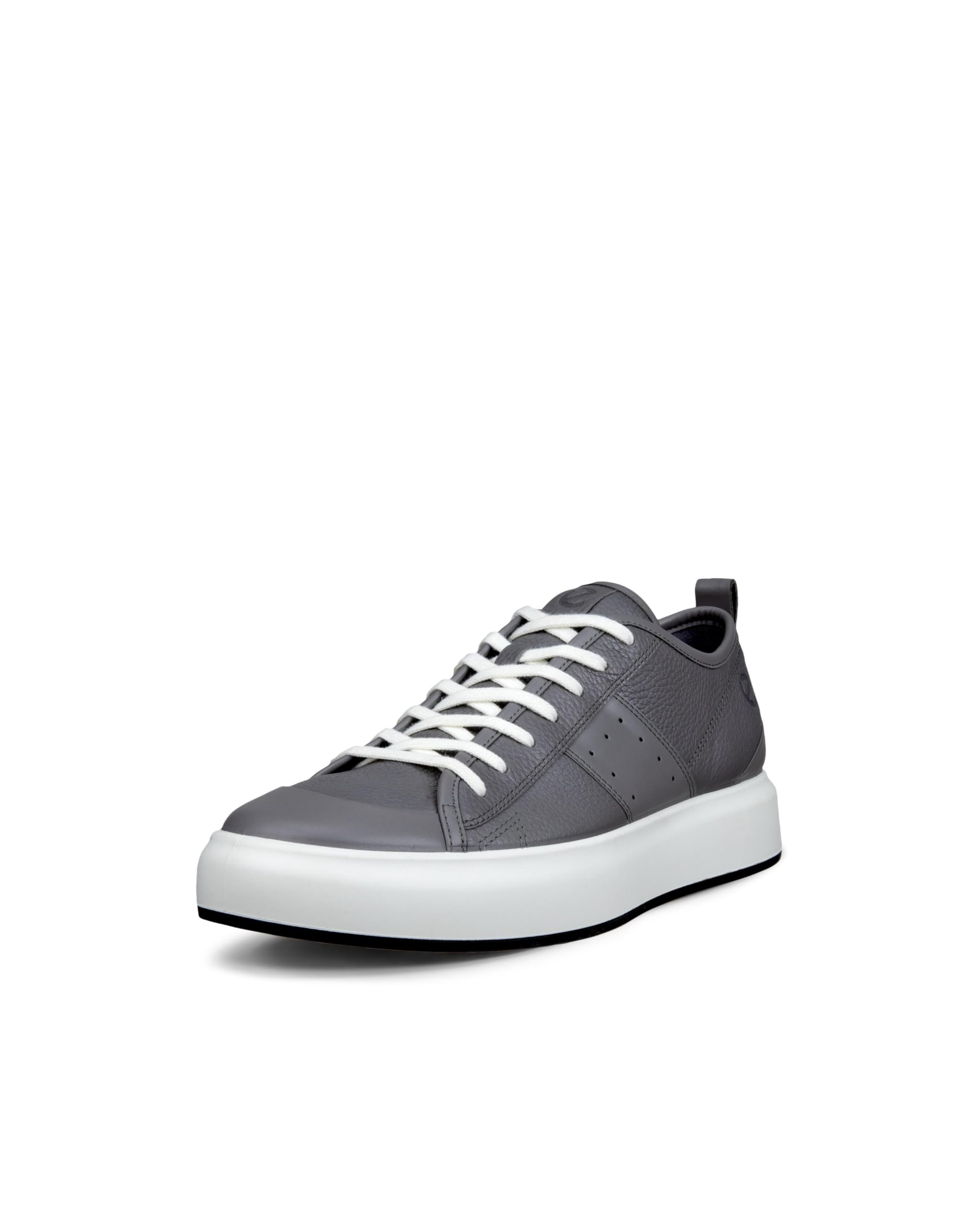 

ECCO Street Ace Sneakers, Men s, Size M, Steel/Steel, 26.0 cm, 3E