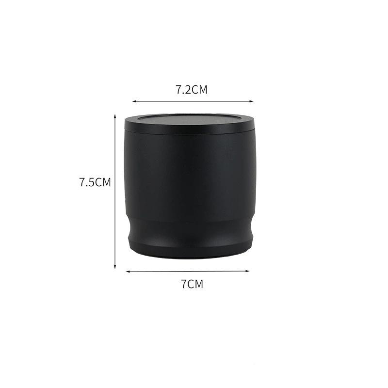 

Black Coffee Dosing Funnel Aluminum Alloy Blind Shaker Fit 58mm Portafilters Espresso Dosing Cup Home Barista Tools Accessories