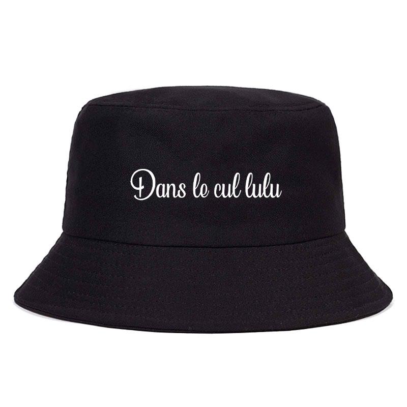 Dans Le Cul Lulu Wendbarer Eimerhut Lustiger Französischer Slang Aufdruck Sommer Wendbarer Fischerhut Edgy Streetwear Kappe Damen Herren