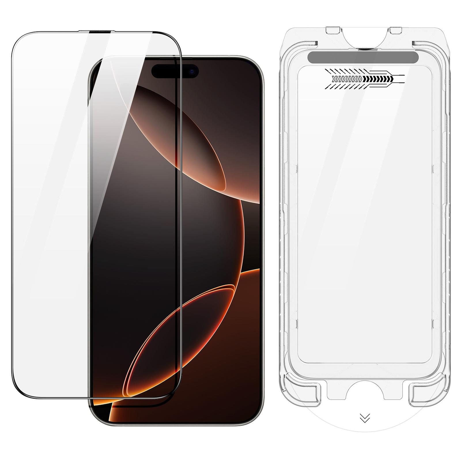 

DUX DUCIS Серія Roga Для iPhone 16 Pro Max Захисне скло 2.5D Високоалюмінієво-силіконове скло з набором для легкої установки As Shown A