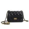 bag women's new crossbody bag bag summer fashion with small gold ball diamond lattice chain small square bag