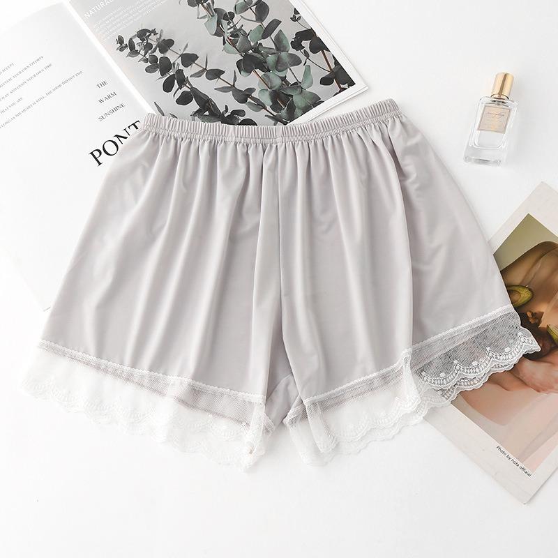 In Summer, Women's Safety Pants Can Be Worn Outside To Prevent Naked Three-point Lace Shorts Thin and Loose